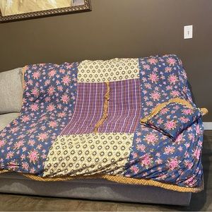 Matilda Jane Twin “In Stiches” Quilt Comforter & Sham
